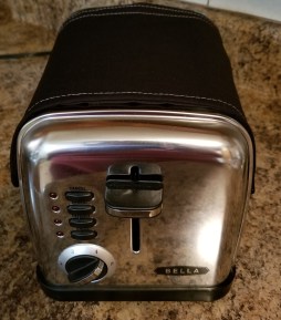 Toaster Huggee Black- Bella Stainless-Steel